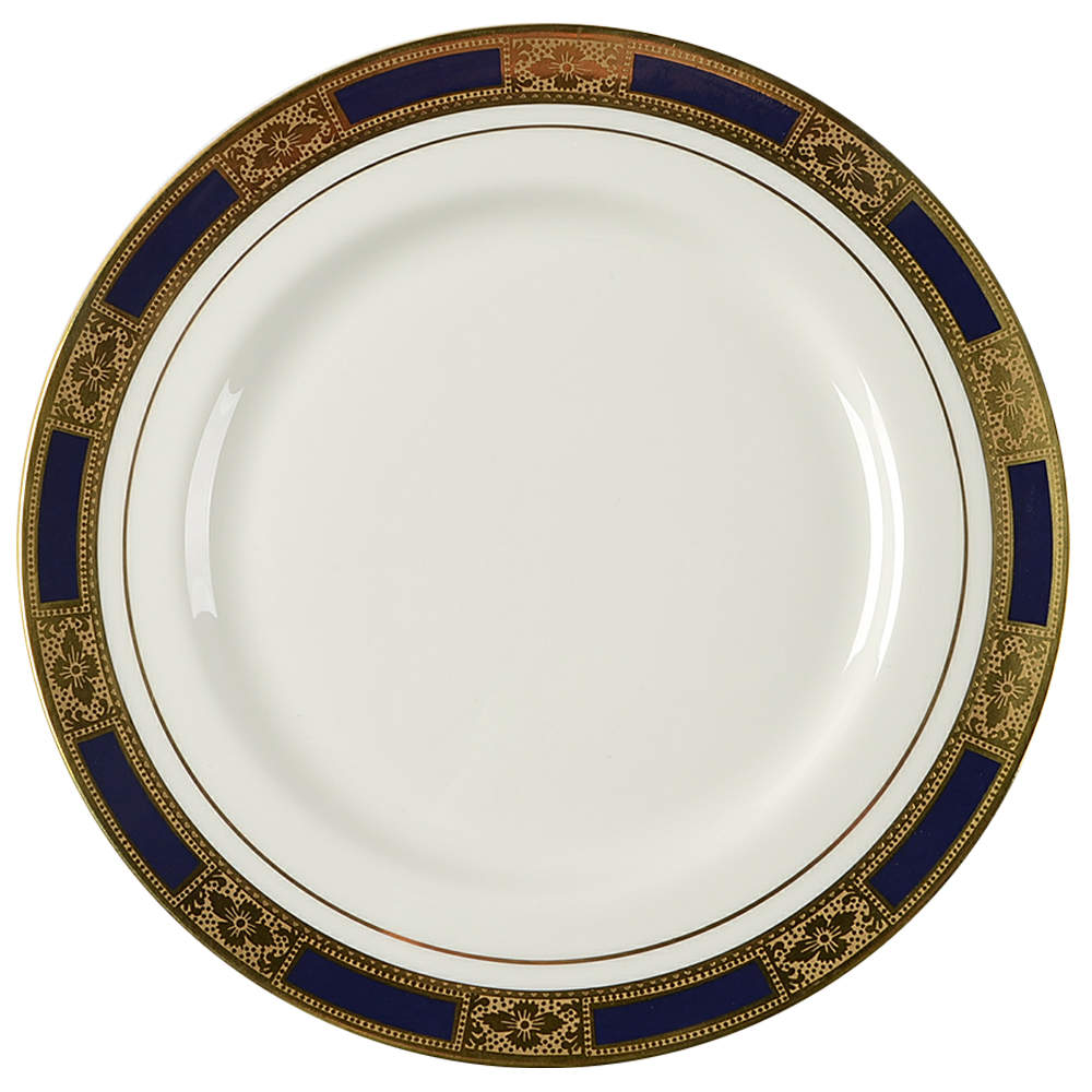 Empress Cobalt Salad Plate by John  Aynsley & Sons-1