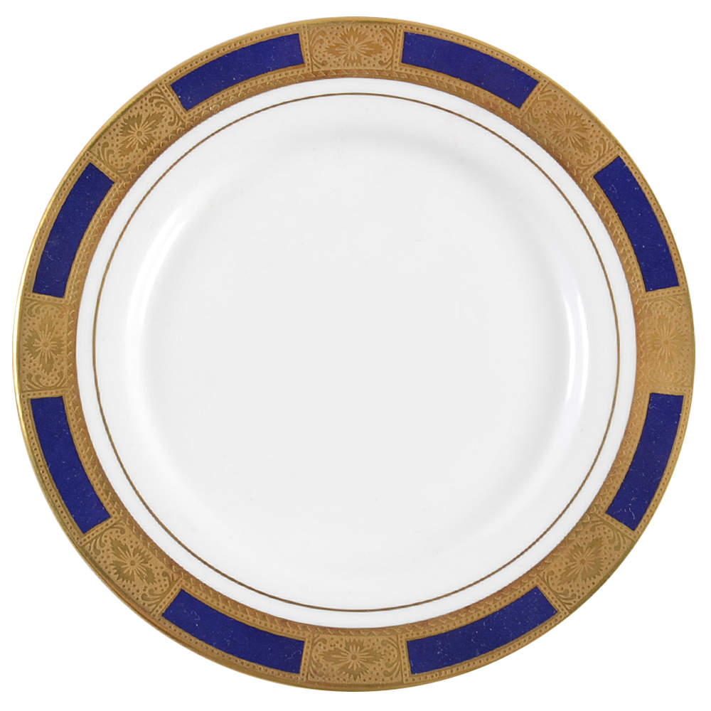 Empress Cobalt Bread & Butter Plate by John  Aynsley & Sons-1