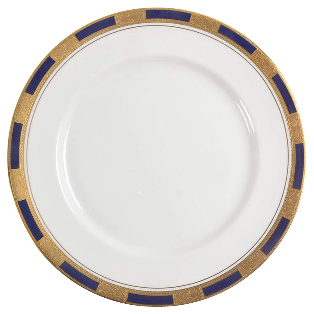 Empress Cobalt Dinner Plate by John  Aynsley & Sons-1