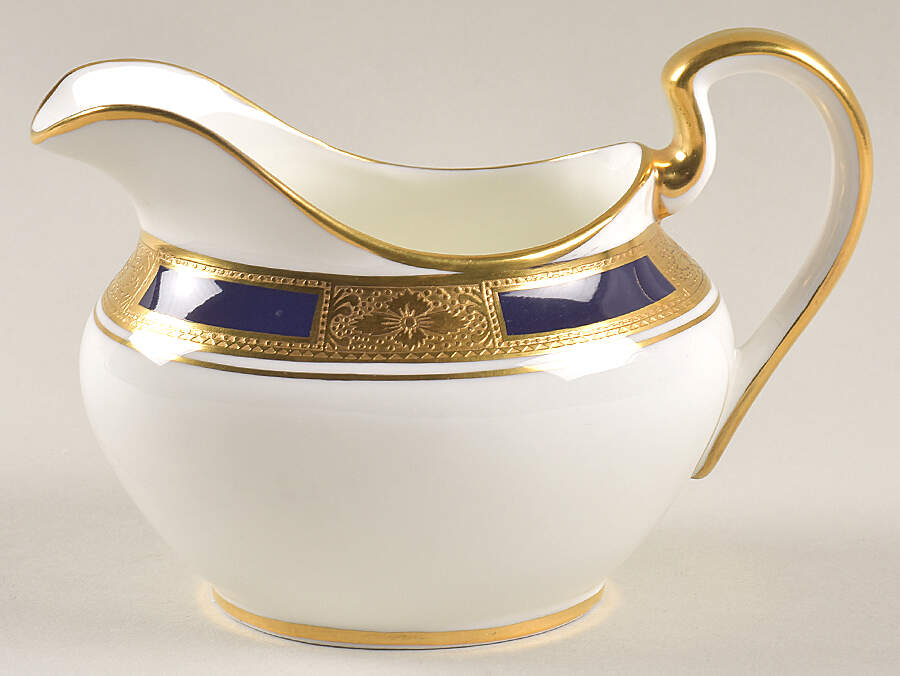 Empress Cobalt Creamer by John  Aynsley & Sons-1