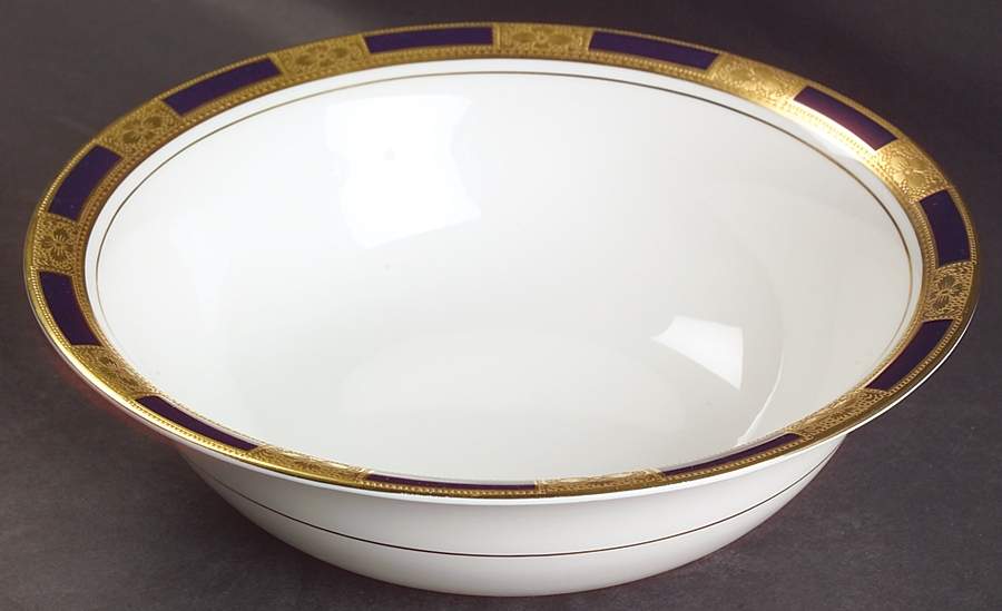 Empress Cobalt 9" Salad Serving Bowl by John  Aynsley & Sons-1