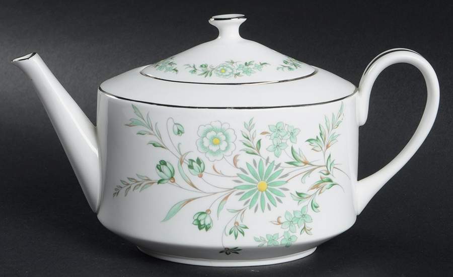 Emerald Isle Mini Teapot & Lid by John  Aynsley & Sons-1