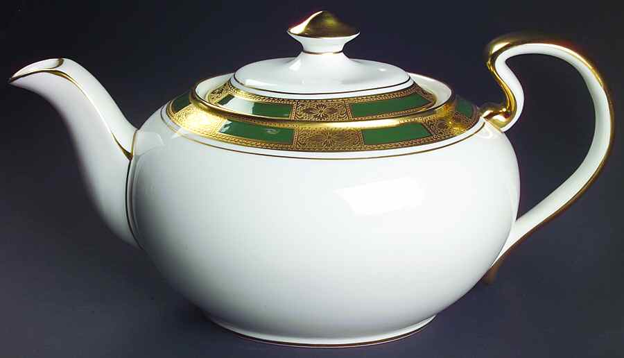 Empress Laurel Teapot & Lid by John  Aynsley & Sons-1