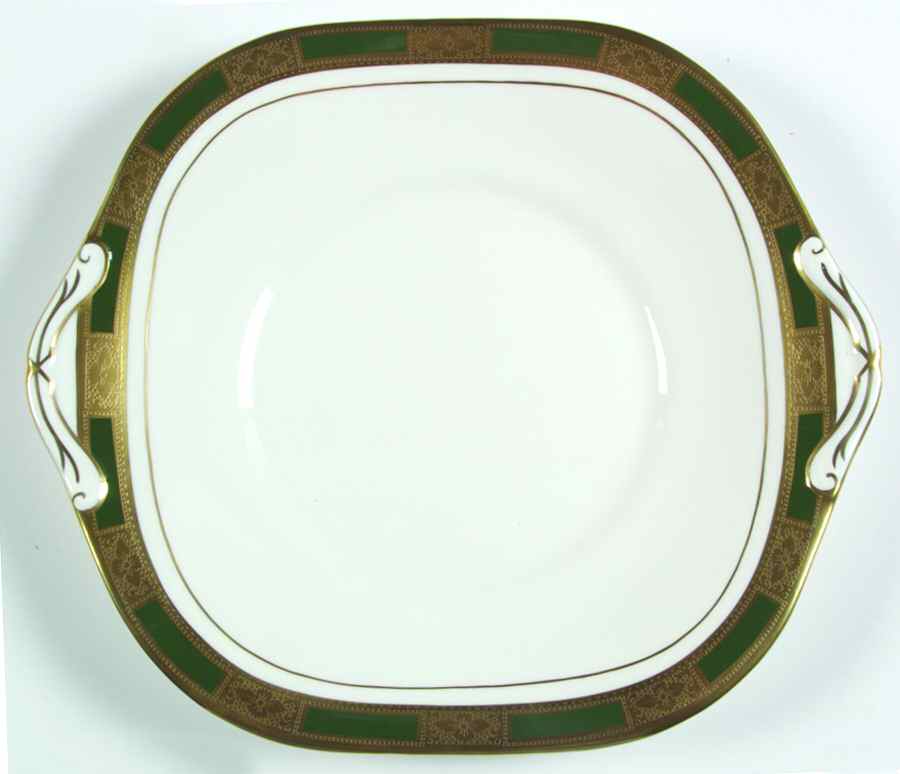 Empress Laurel Square Handled Cake Plate by John  Aynsley & Sons-1