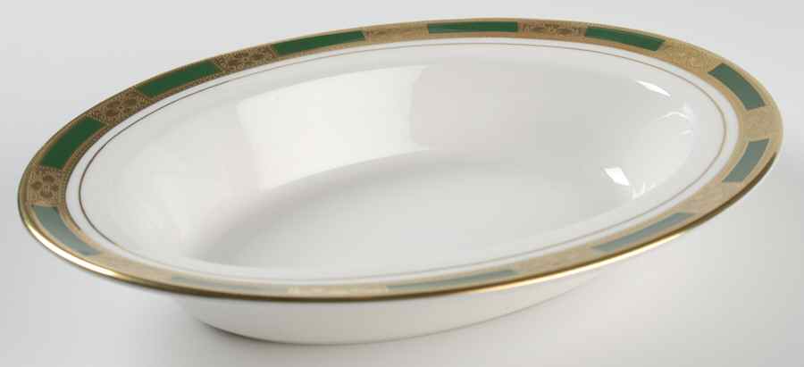 Empress Laurel 10" Oval Vegetable Bowl by John  Aynsley & Sons-1
