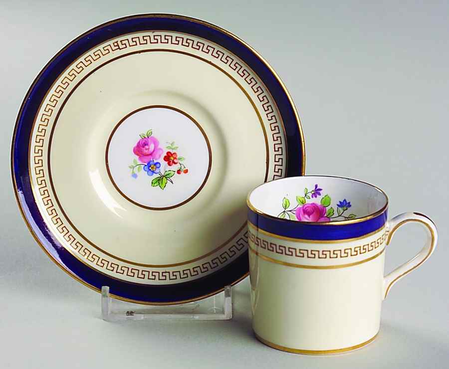 Eskdale Flat Demitasse Cup & Saucer Set by John  Aynsley & Sons-1