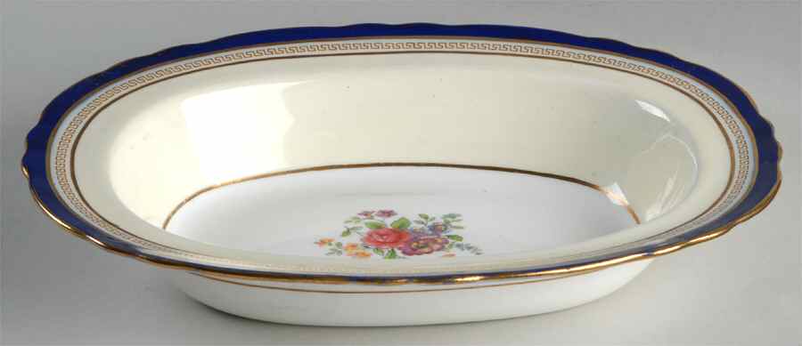 Eskdale 10" Oval Vegetable Bowl by John  Aynsley & Sons-1