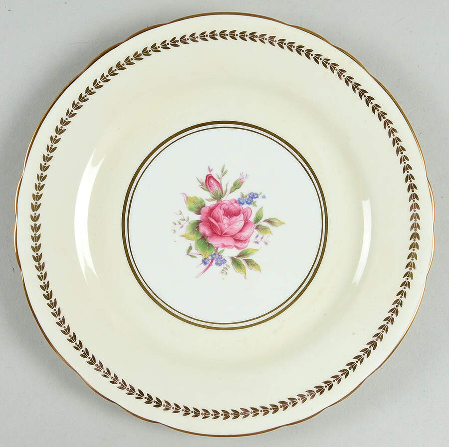 Essex Salad Plate by John  Aynsley & Sons-1
