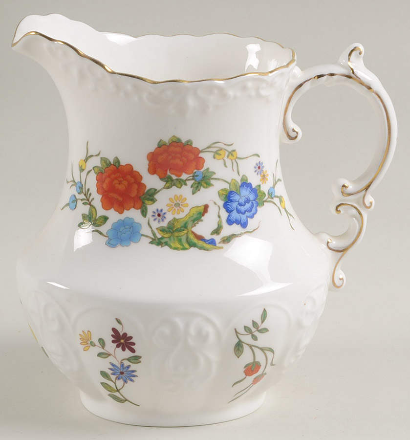 Famille Rose 20 Oz Pitcher by John  Aynsley & Sons-1