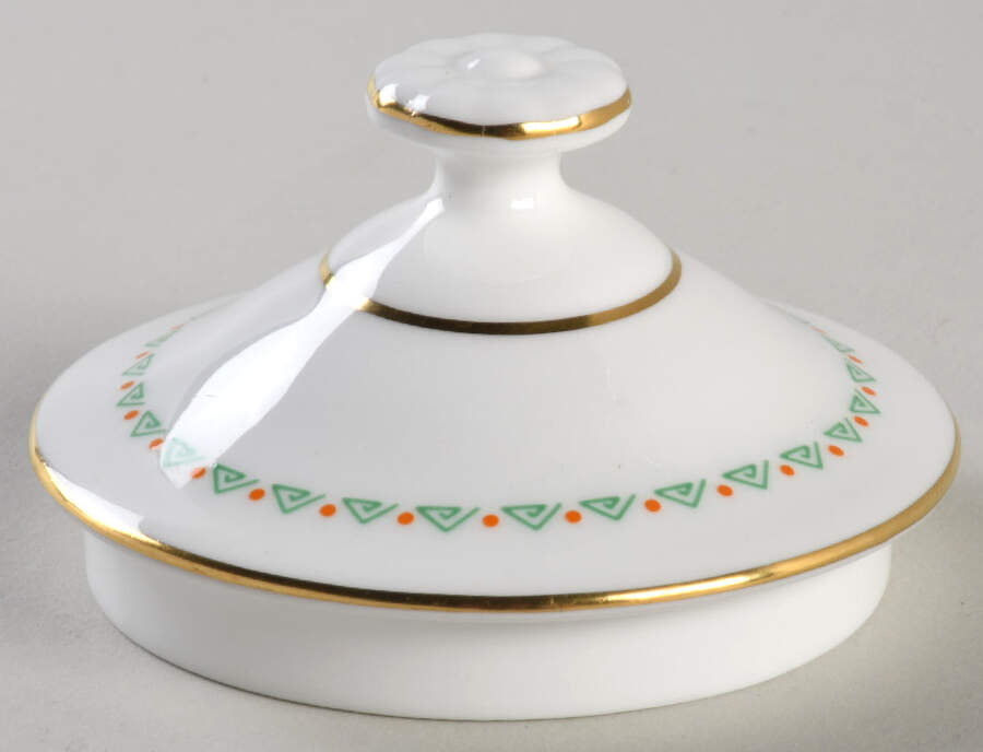 Famille Rose Lid for Coffee Pot by John  Aynsley & Sons-1