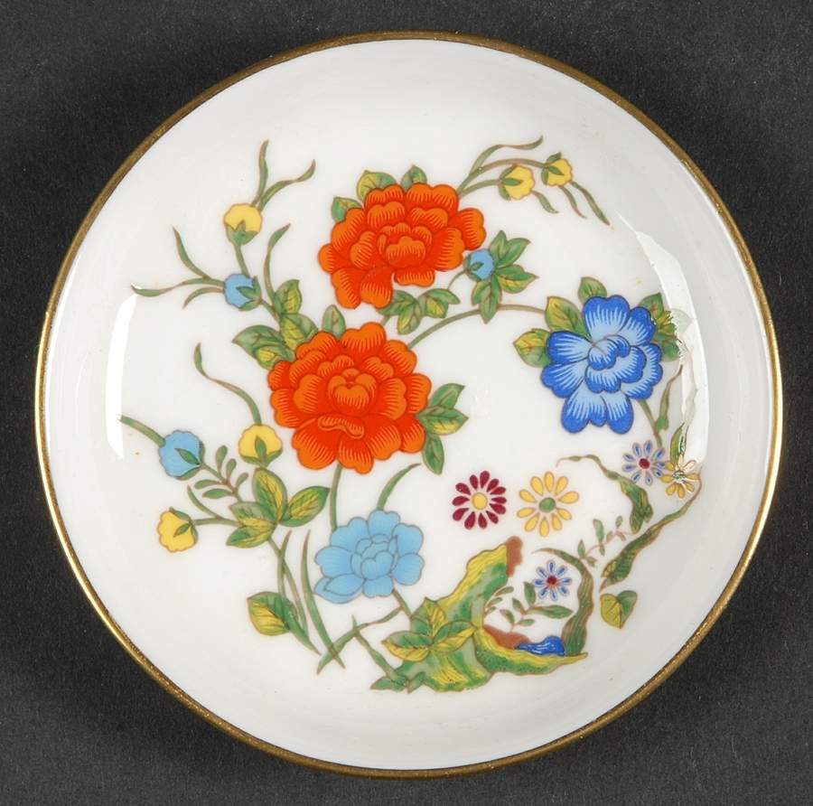 Famille Rose Coaster by John  Aynsley & Sons-1