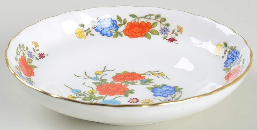 Famille Rose Open Candy Dish by John  Aynsley & Sons-1