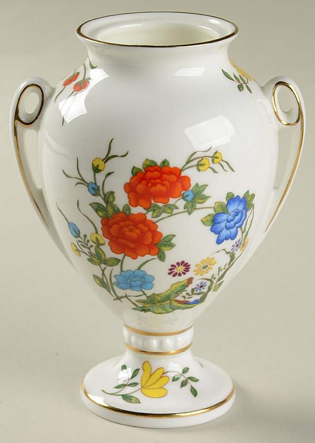 Famille Rose 5" Urn No Lid by John  Aynsley & Sons-1