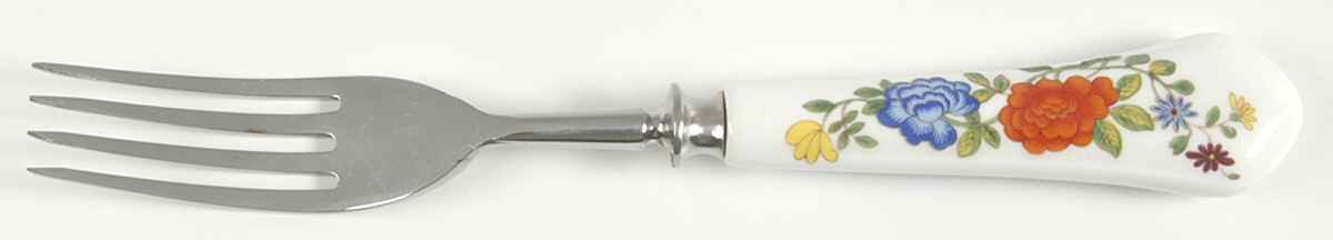 Famille Rose Dinner Fork (7 3/8" or Smaller) by John  Aynsley & Sons-1