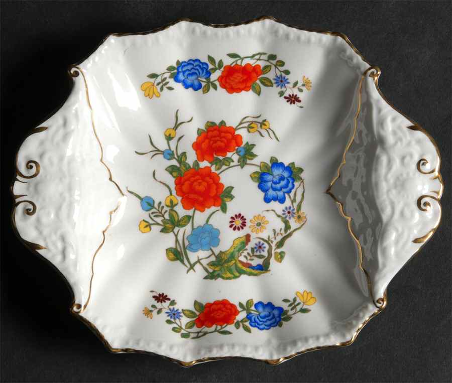 Famille Rose Small Ashtray by John  Aynsley & Sons-1