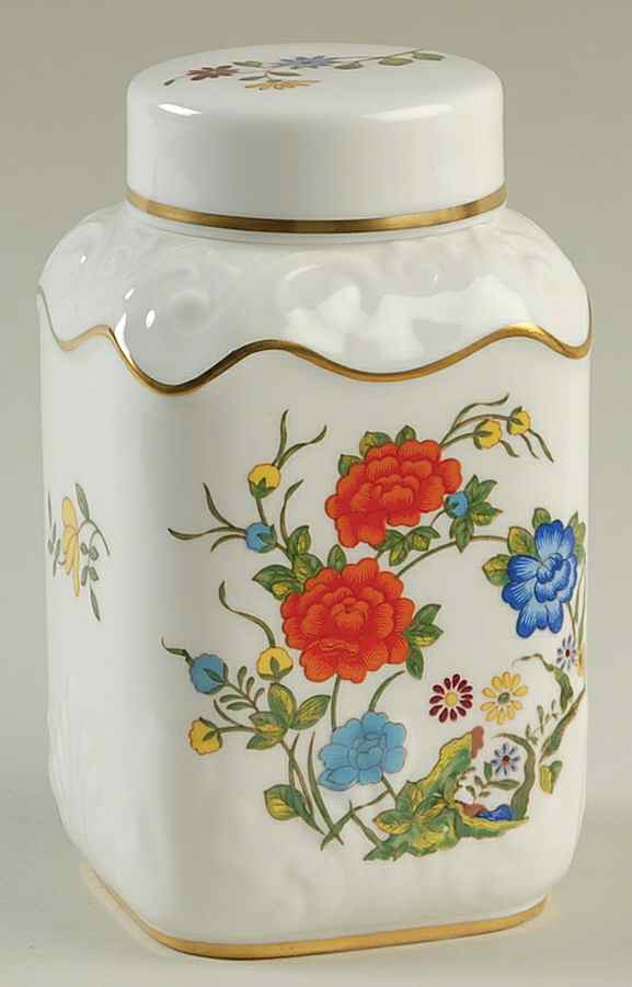 Famille Rose Small Ginger Jar & Lid by John  Aynsley & Sons-1