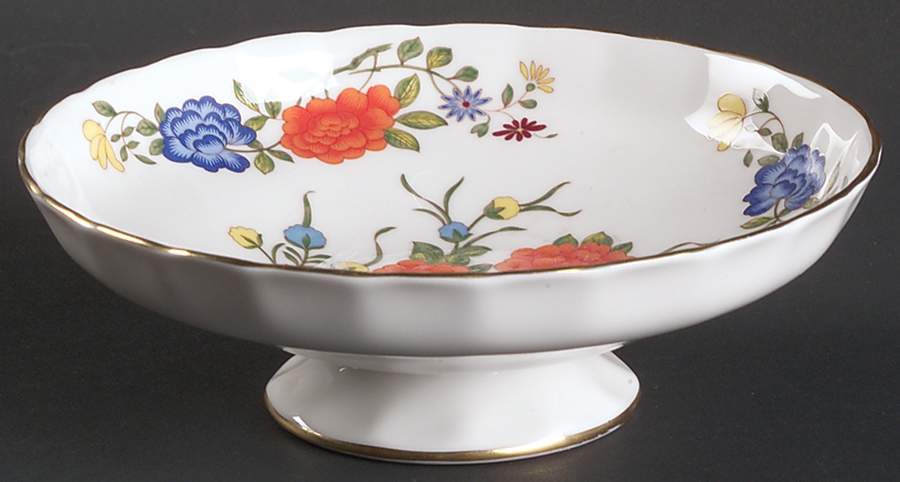 Famille Rose Compote by John  Aynsley & Sons-1