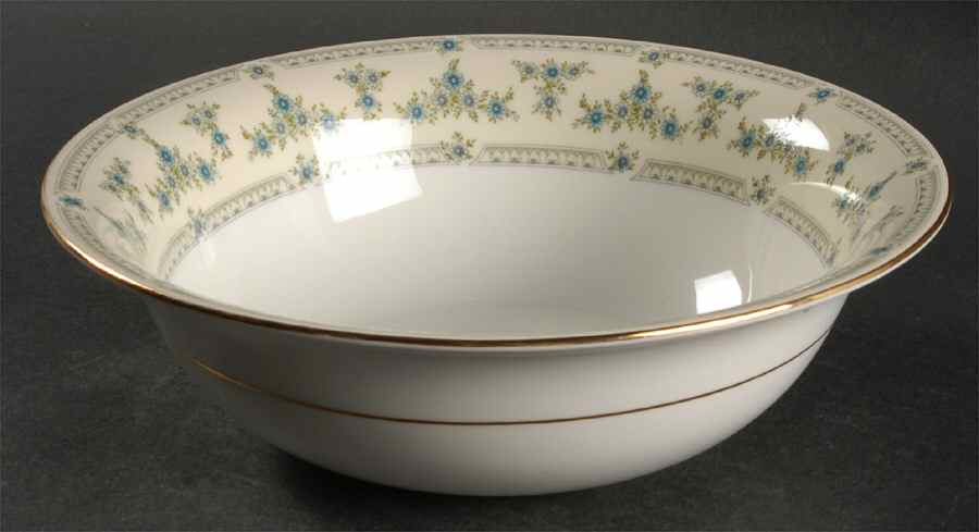 Fleurette 9" Salad Serving Bowl by John  Aynsley & Sons-1
