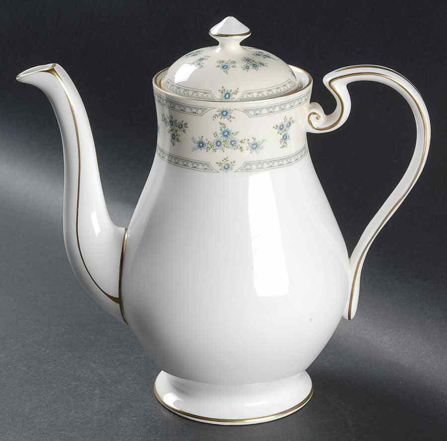 Fleurette Coffee Pot & Lid by John  Aynsley & Sons-1
