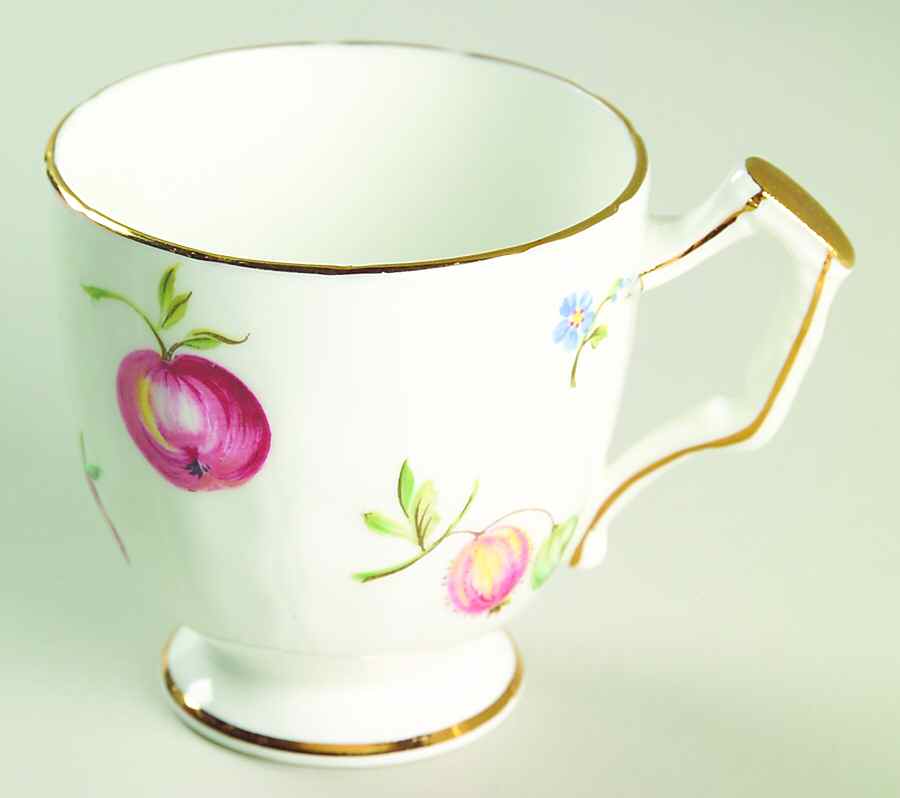 Florida White Footed Demitasse Cup by John  Aynsley & Sons-1
