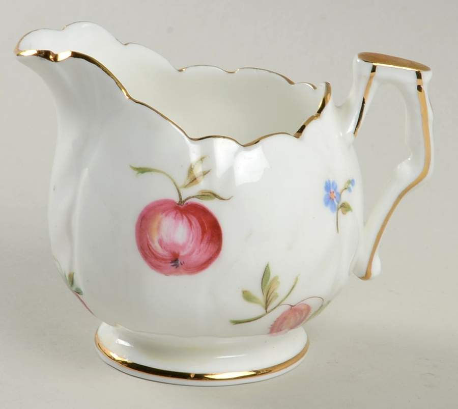 Florida White Mini Creamer by John  Aynsley & Sons-1
