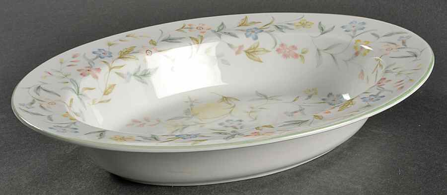 Forever 11" Oval Vegetable Bowl by John  Aynsley & Sons-1