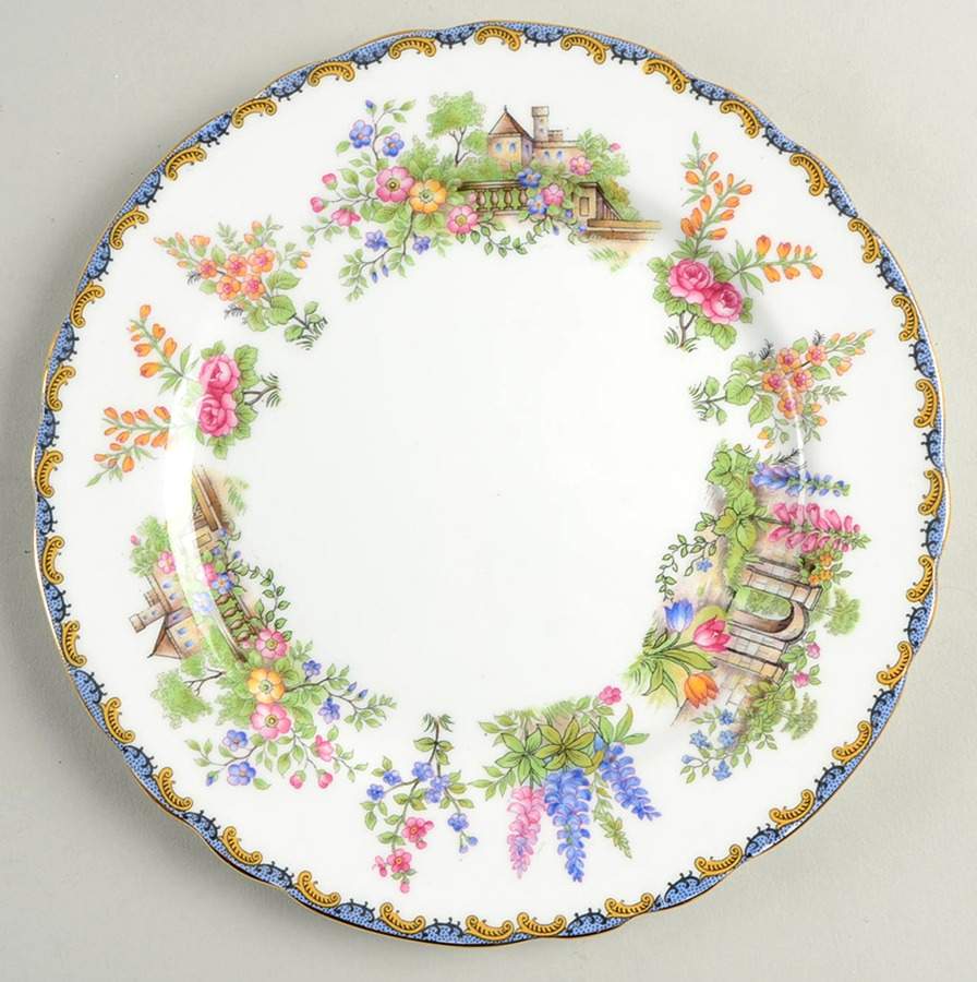 Garden Gate Salad Plate by John  Aynsley & Sons-1