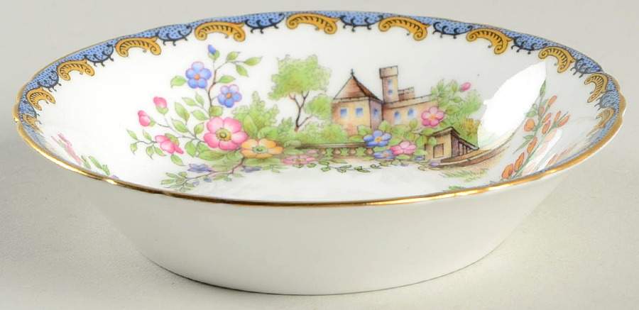 Garden Gate Fruit/Dessert (Sauce) Bowl by John  Aynsley & Sons-1