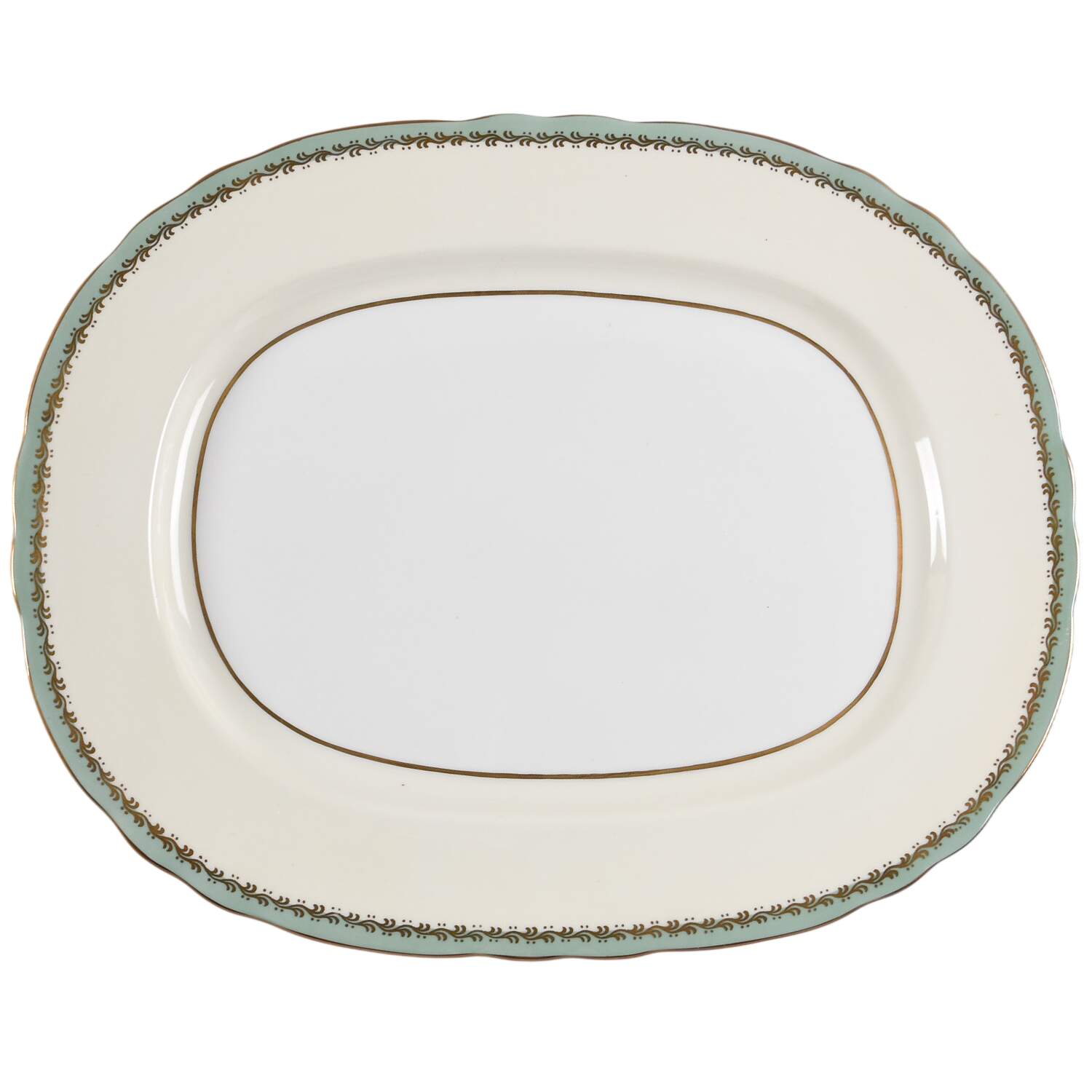 Glenwood Nile 15" Oval Serving Platter by John  Aynsley & Sons-1