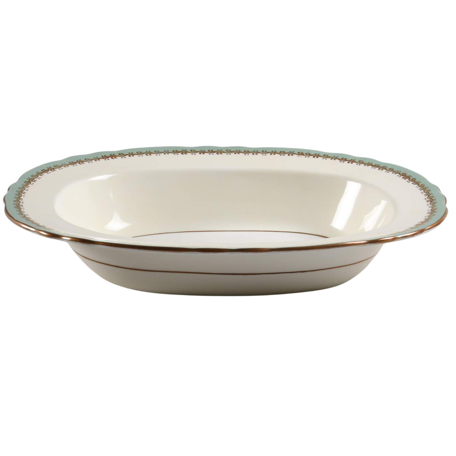 Glenwood Nile 10" Oval Vegetable Bowl by John  Aynsley & Sons-1