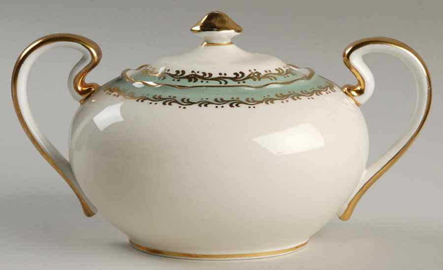 Glenwood Nile Sugar Bowl & Lid by John  Aynsley & Sons-1