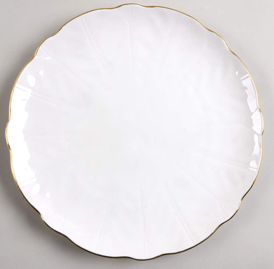 Golden Crocus (Coupe) Dinner Plate by John  Aynsley & Sons-1