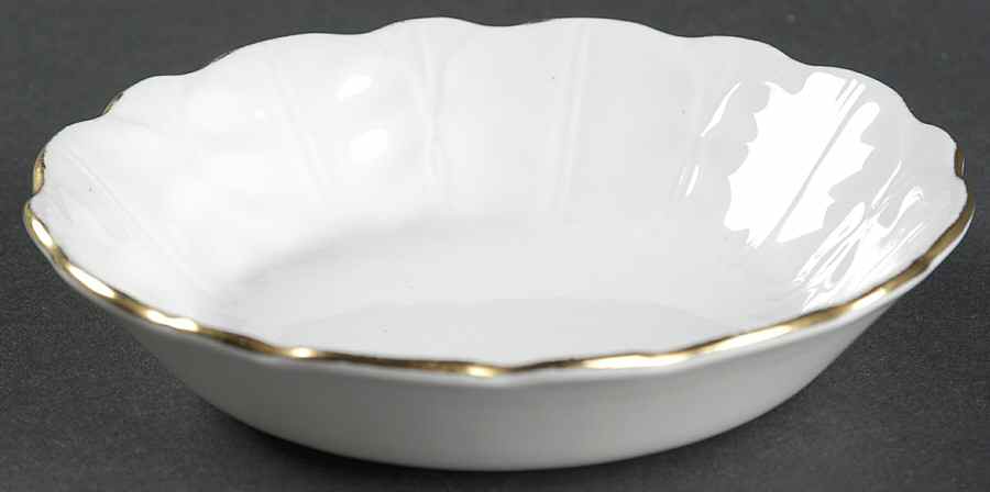 Golden Crocus (Coupe) Fruit/Dessert (Sauce) Bowl by John  Aynsley & Sons-1