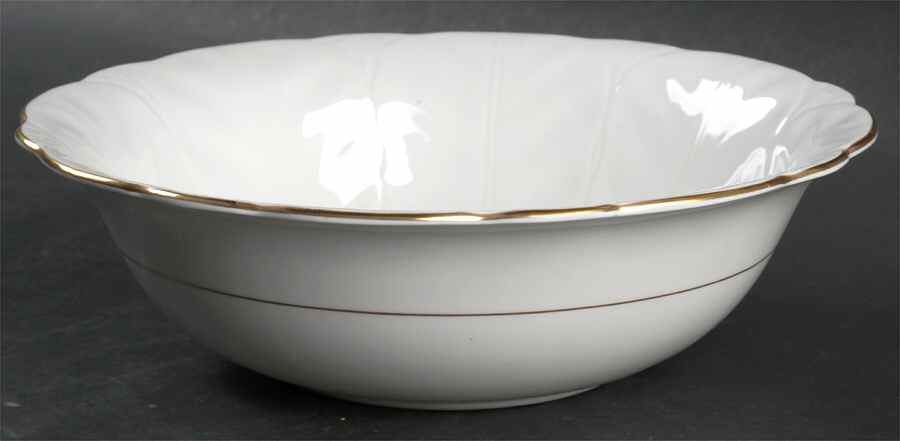 Golden Crocus (Coupe) 9" Round Vegetable Bowl by John  Aynsley & Sons-1