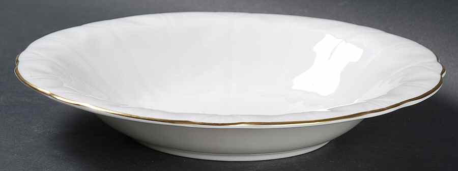 Golden Crocus (Coupe) Coupe Soup Bowl by John  Aynsley & Sons-1