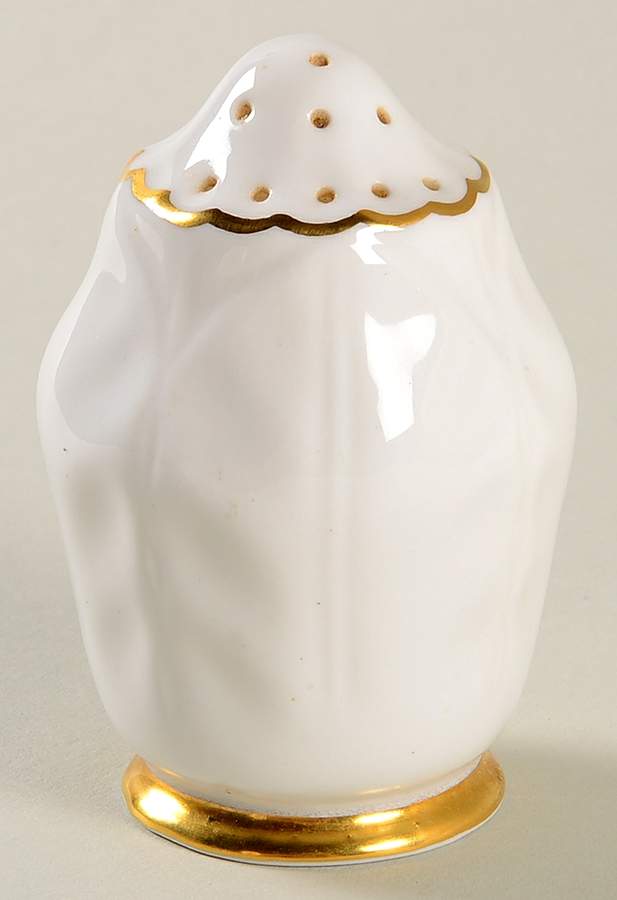 Golden Crocus (Coupe) Salt Shaker by John  Aynsley & Sons-1