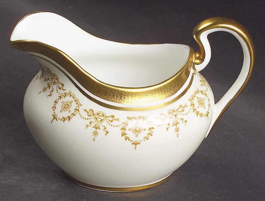 Gold Dowery Creamer by John  Aynsley & Sons-1
