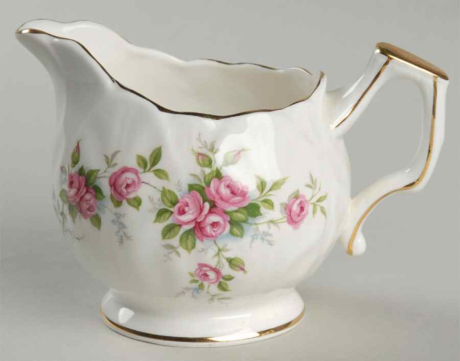 Grotto Rose Creamer by John  Aynsley & Sons-1