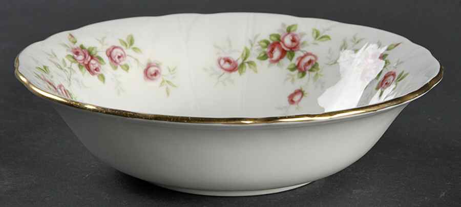 Grotto Rose Coupe Cereal Bowl by John  Aynsley & Sons-1
