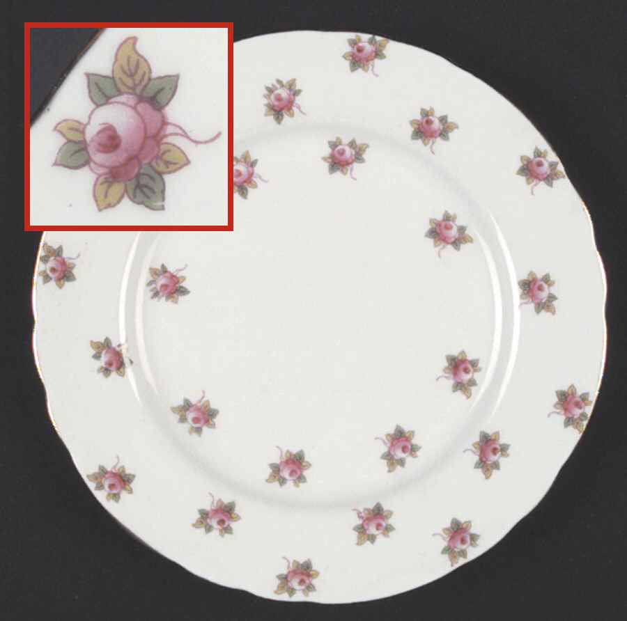 Hathaway Bread & Butter Plate by John  Aynsley & Sons-1