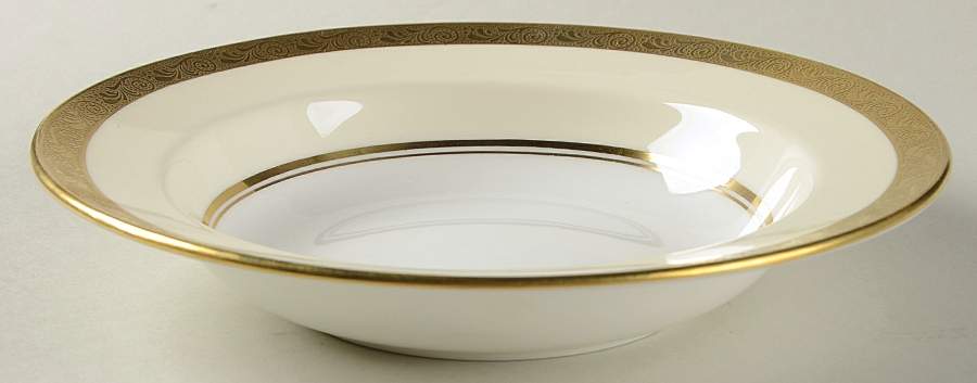 Helene Ivory (Smooth) Rim Soup Bowl by John  Aynsley & Sons-1