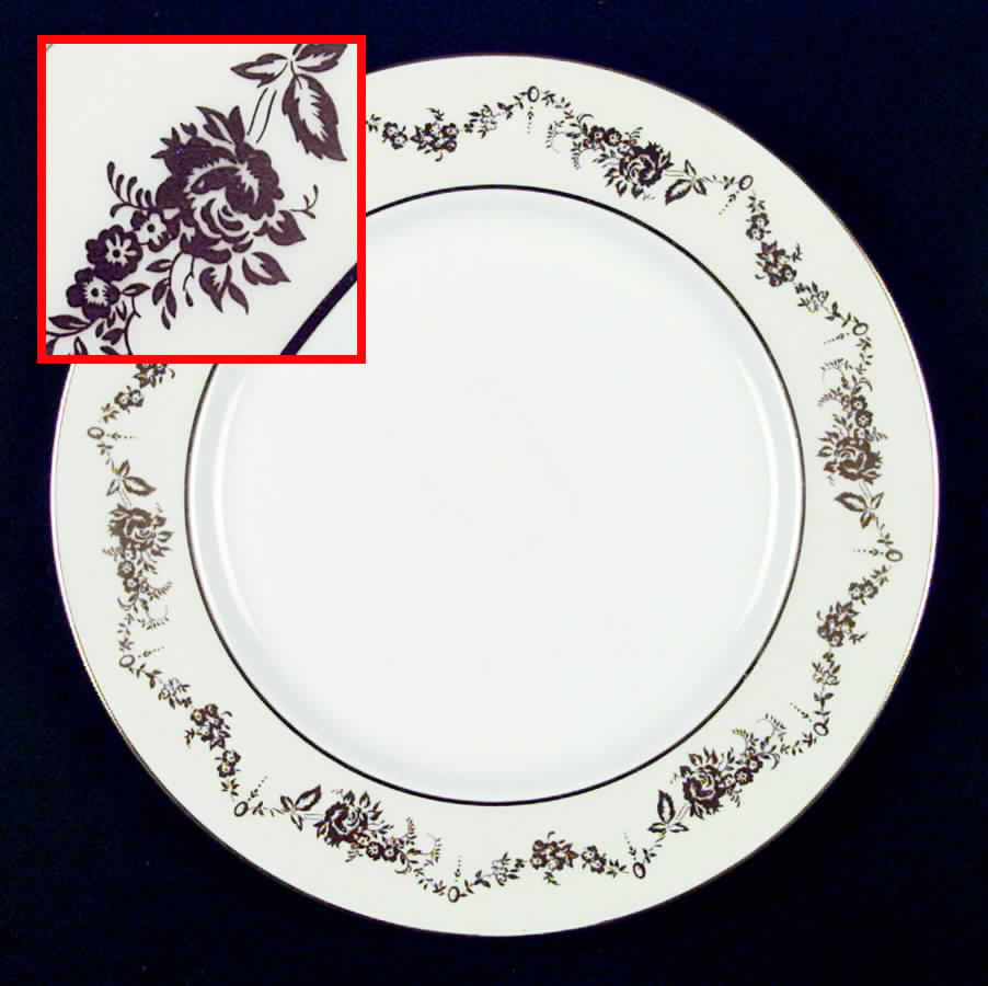 Highfield Dinner Plate by John  Aynsley & Sons-1
