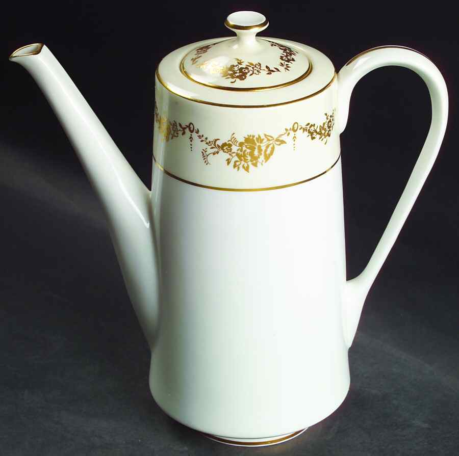 Highfield Coffee Pot & Lid by John  Aynsley & Sons-1