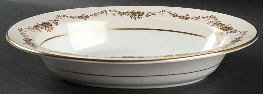 Highfield 10" Oval Vegetable Bowl by John  Aynsley & Sons-1
