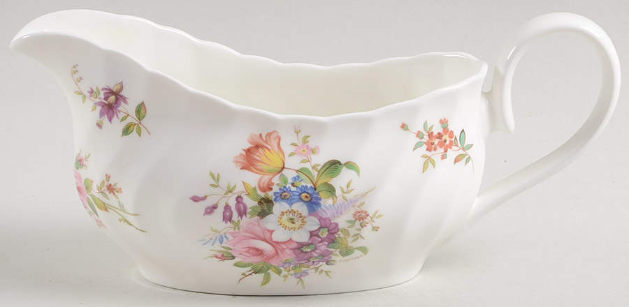Howard Sprays Gravy Boat by John  Aynsley & Sons-1