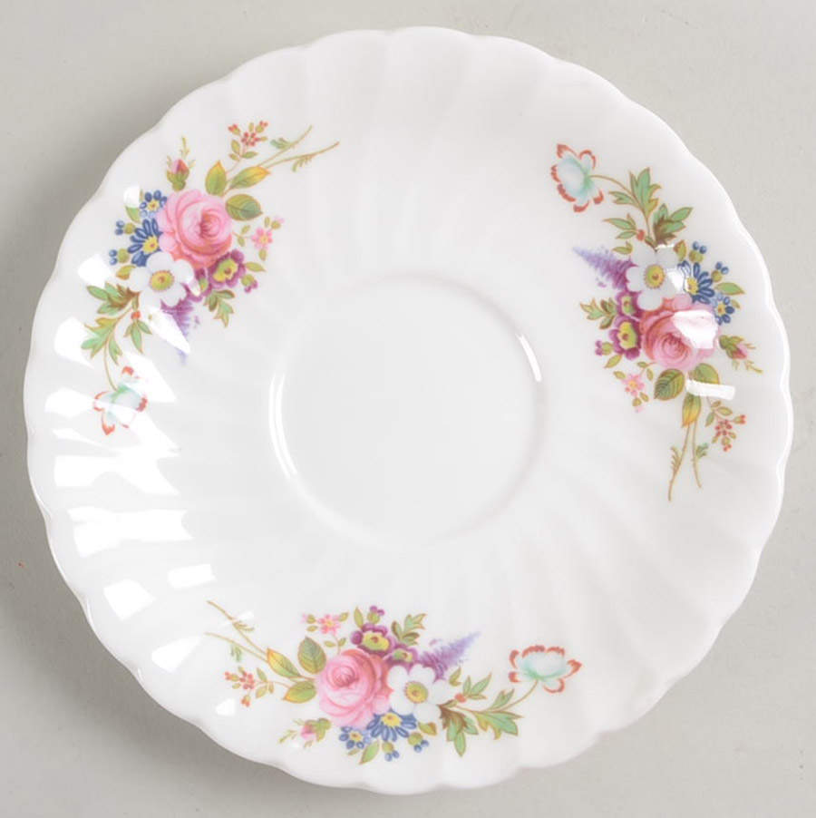 Howard Sprays Saucer for Cream Soup Bowl by John  Aynsley & Sons-1