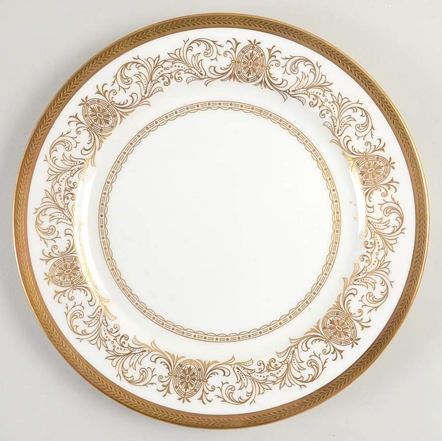 Imperial Gold Luncheon Plate by John  Aynsley & Sons-1