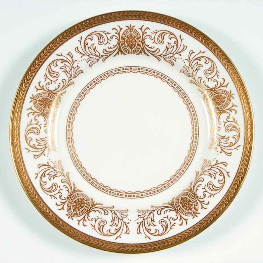 Imperial Gold Bread & Butter Plate by John  Aynsley & Sons-1