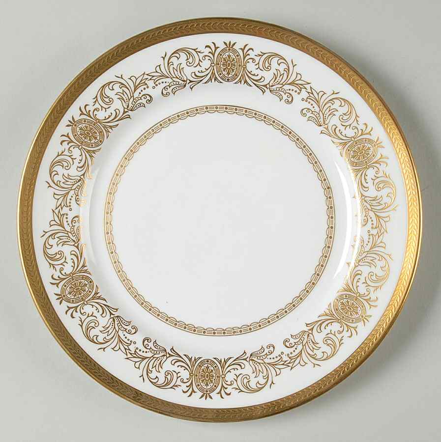 Imperial Gold Salad Plate by John  Aynsley & Sons-1