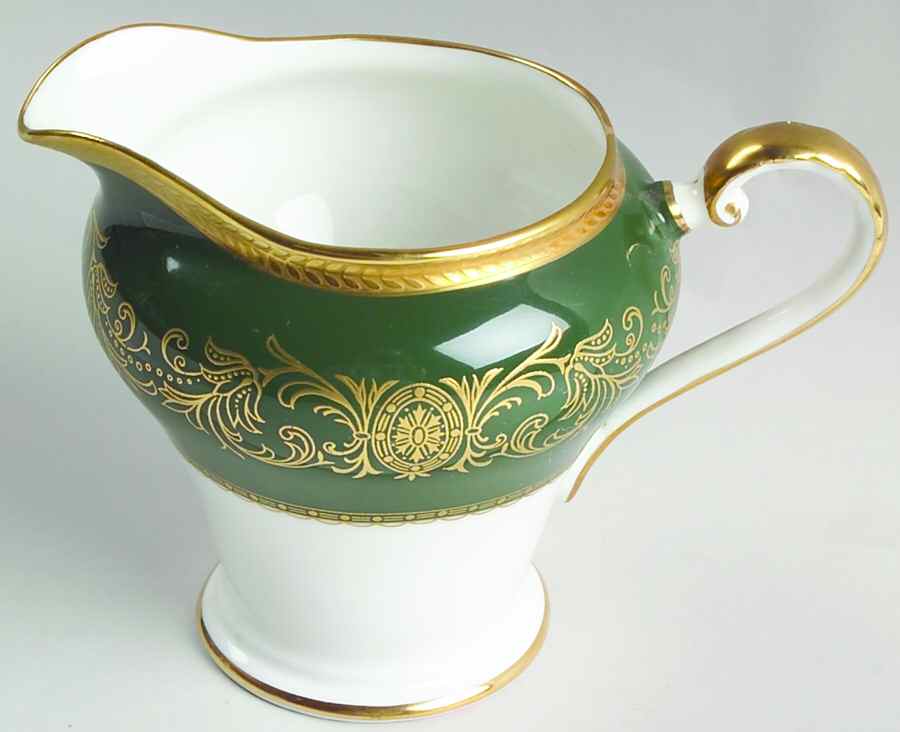 Imperial Laurel Green Creamer by John  Aynsley & Sons-1